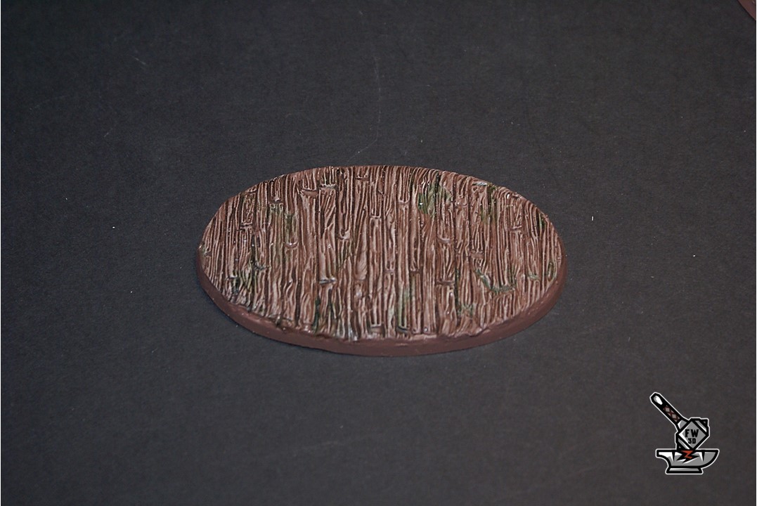 1 socle ovale "Citylake of Darkwood" 90x52 aimanté