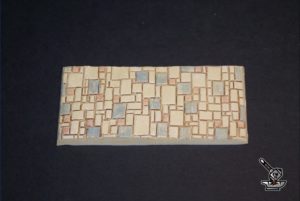 1 socle "Route pavée" 50x100