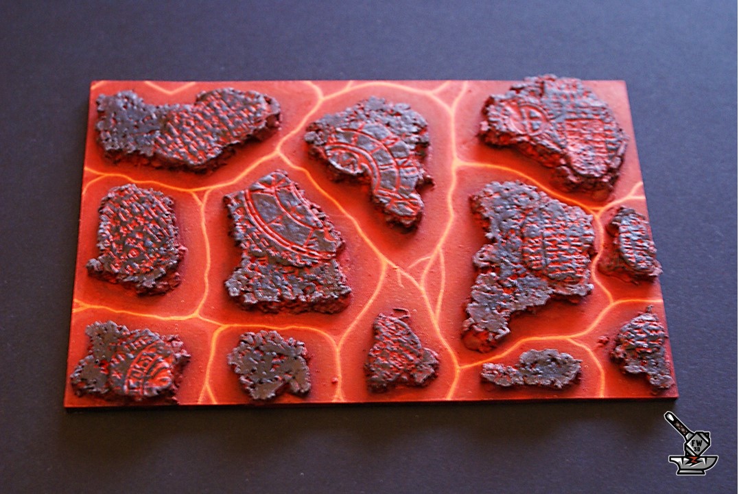 1 socle "ruines antiques" 150x100 aimanté – Image 3
