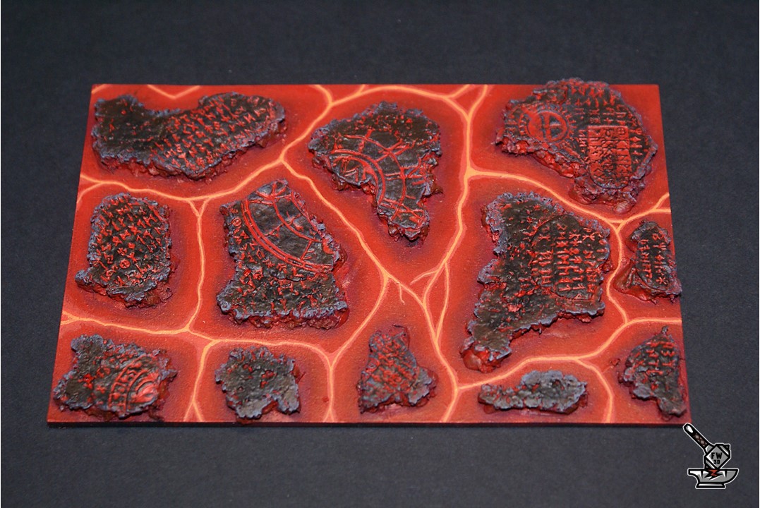1 socle "ruines antiques" 150x100 aimanté – Image 2