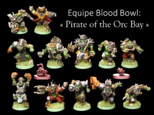 Equipe Blood Bowl: Orcs pirates