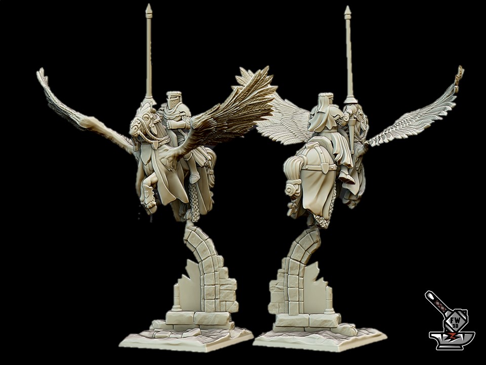 3 knights on pegasus - Image 4
