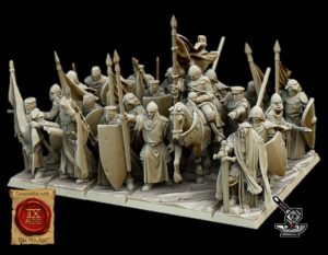 10 Chevaliers croisés avec EMC complet