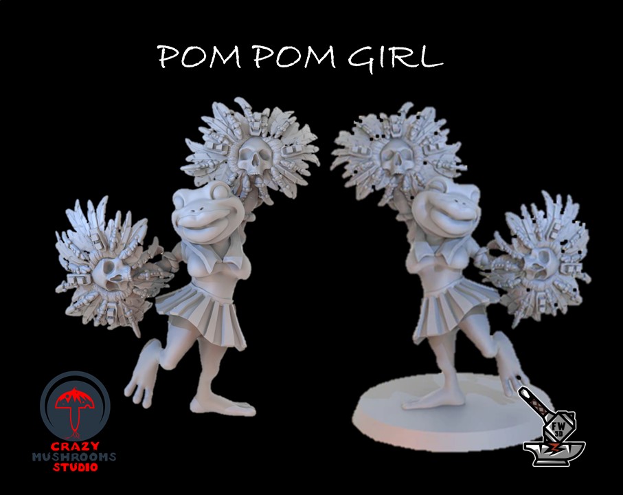 Pack Pom-Pom girls, Blood Bowl: Crazy Frogs