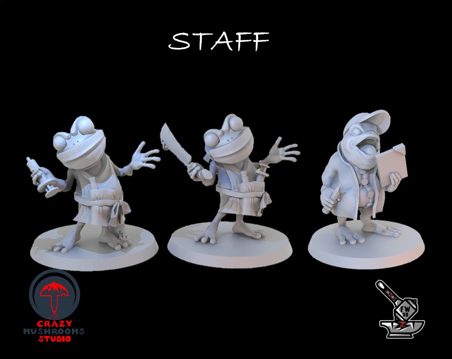 Pack Staff, Blood Bowl: Crazy Frogs