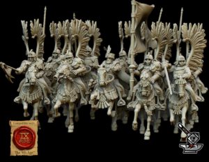 10 cavaliers Hussards