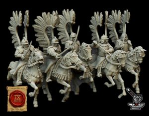 5 cavaliers Hussards