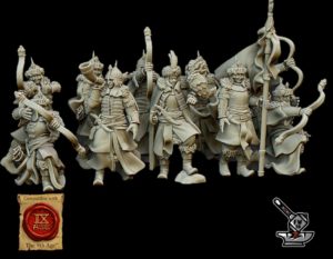 10 Daughters of Volhynia archers (kislévites)