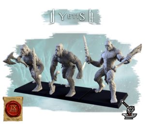 3 Yétis Ogres