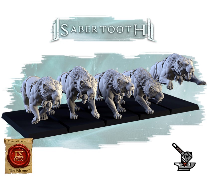 5 Sabertooth (Crocs de sabre)