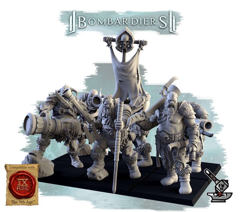 6 Bombardiers Ogres