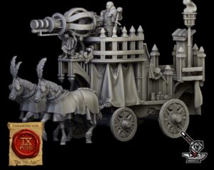 Char à canon Arcane de l'Empire (Arcane cannon Chariot)