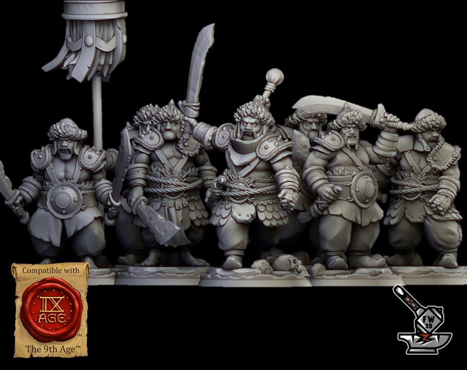 6 Ogre mercenaries - Image 2