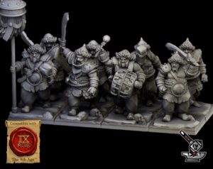 3 mercenaires Ogres