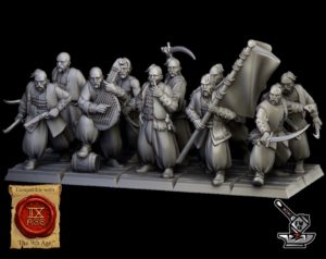 10 Corsairs Cossacks (Harbor Cossacks) avec arcs