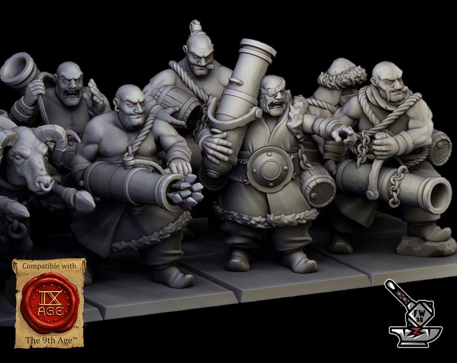 6 Gunners Ogres