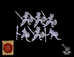 figurines ENDOMMAGEES lot 3