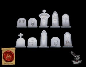 OWC Pack 10 pierres tombales