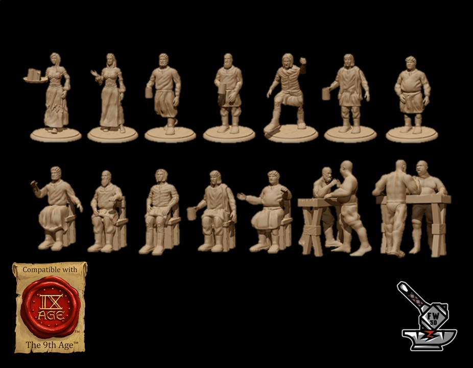 Tavern Customers Pack