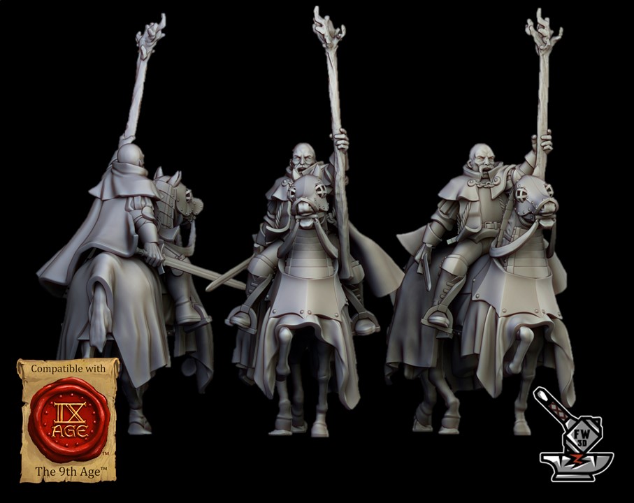 Mage de l'Empire monté