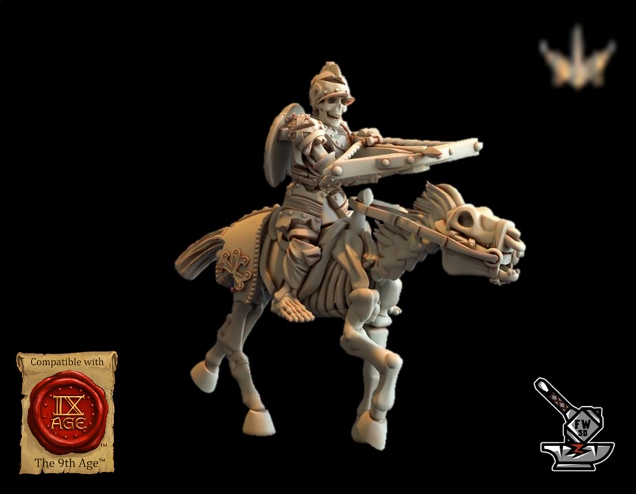 8 Conquistador riders skeletons - Image 5