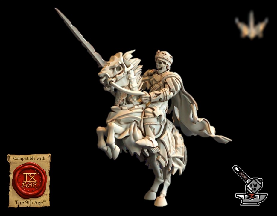 8 Conquistador riders skeletons - Image 3