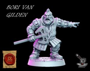 BORI VAN GILDEN le Nain
