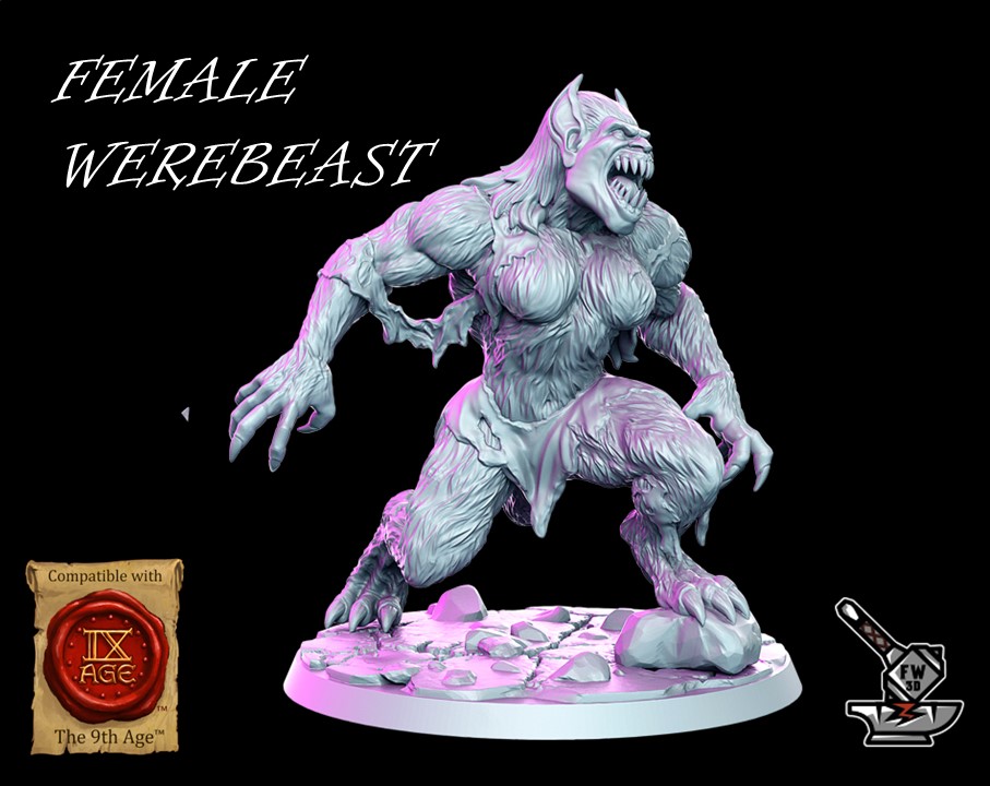 FEMALE WEREBEAST