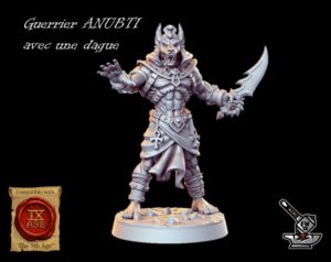 Guerrier ANUBTI avec dague
