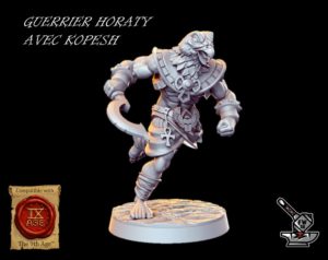 GUERRIER HORATI AVEC KOPESH