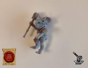 figurine ENDOMMAGEE lot 48