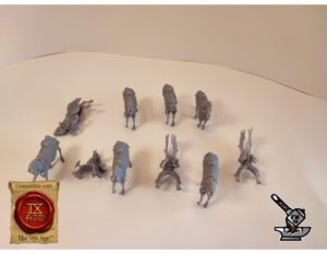 figurines ENDOMMAGEES lot 40