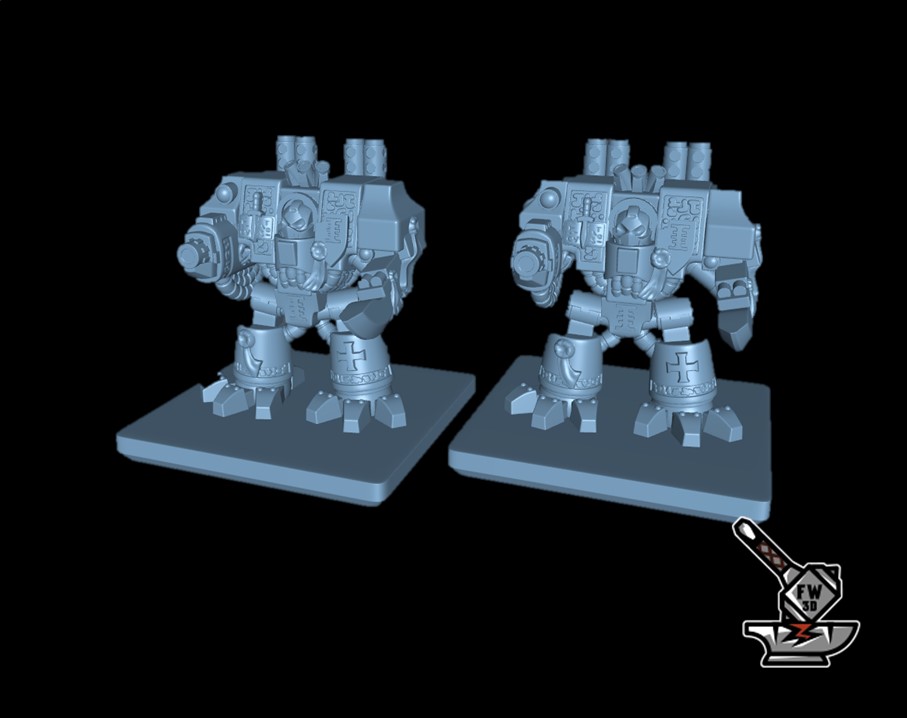 Space Crusader: 2 Cybots crusader