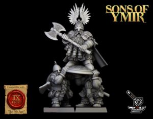 Roi Ulric des Nains d'Ymir, seul