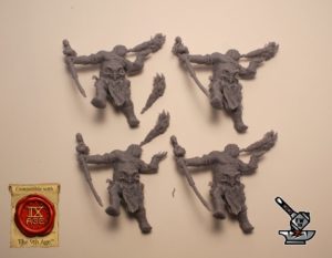 figurines ENDOMMAGEES lot 61