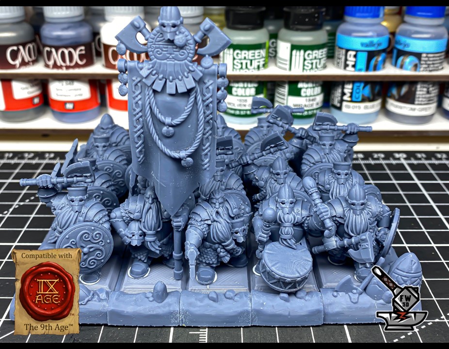 10 Hucarls Nains d'Ymir avec EMC - Image 2