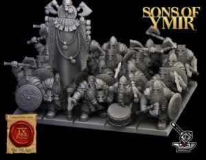 10 Hucarls Nains d'Ymir avec EMC