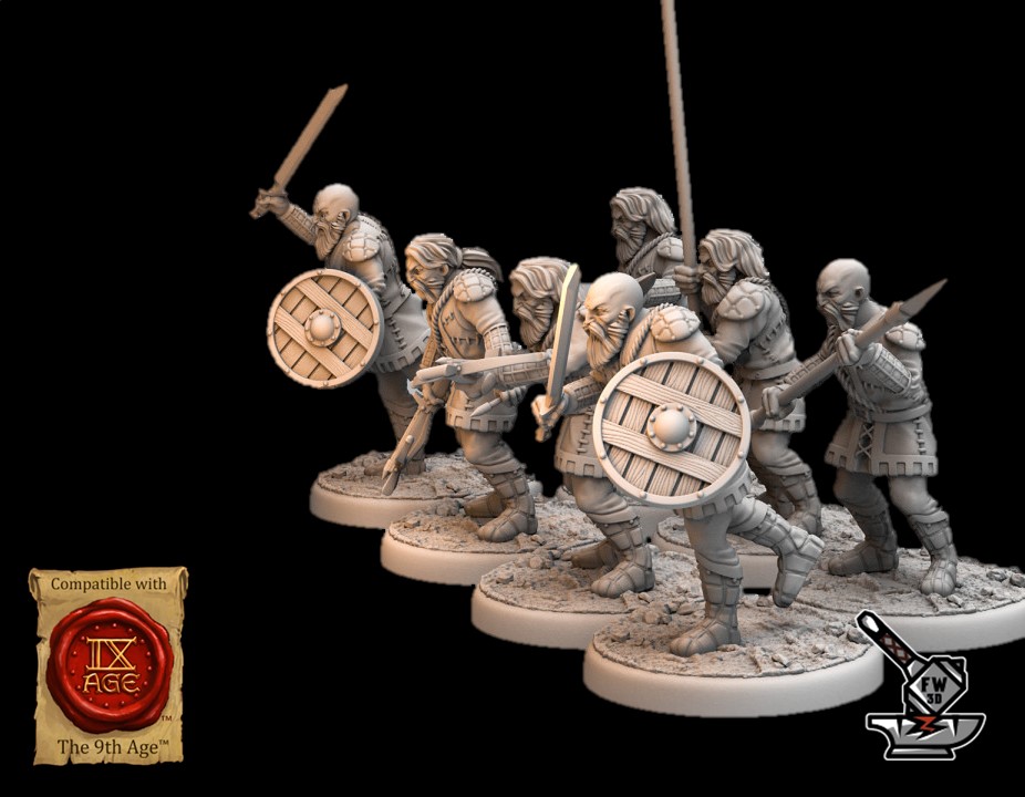 7 guerriers de Hellesburne
