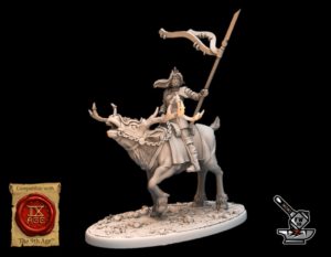 Princesse Nave de Khra sur cerf