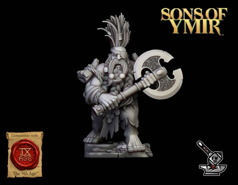 Tueur de dragon des Nains d'Ymir
