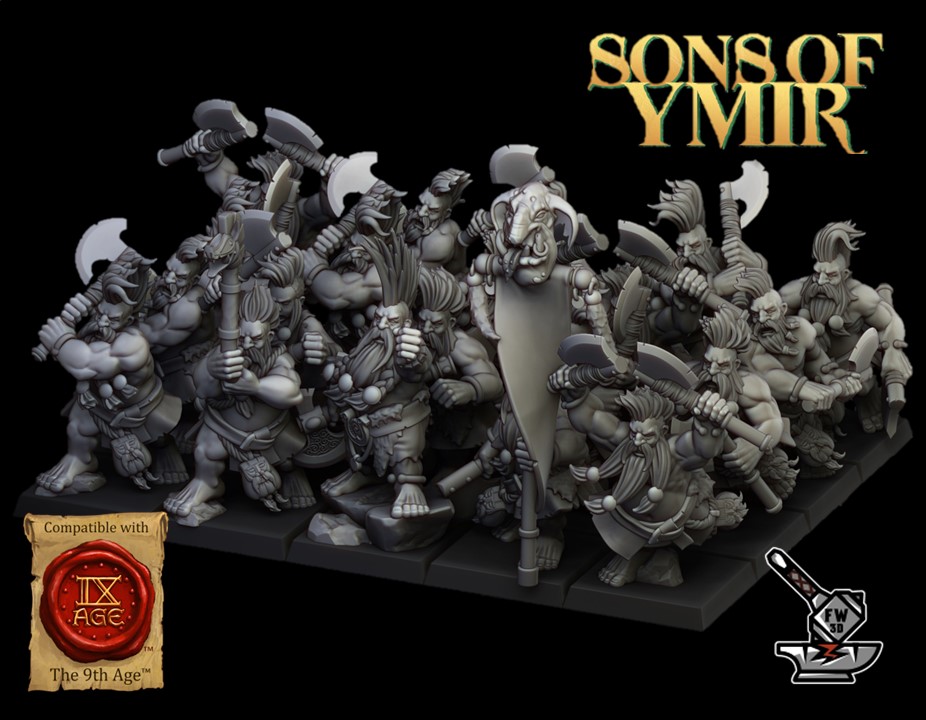 10 deathseekers Nains d'Ymir EMC – Image 2