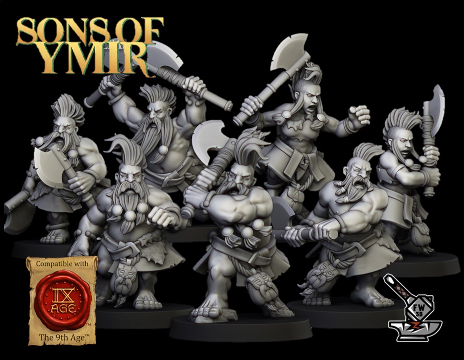 10 deathseekers Nains d'Ymir EMC – Image 4