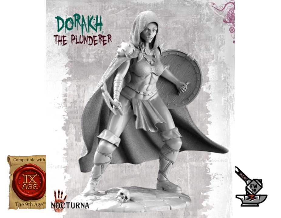 DORAKH The Plunderer avec socle