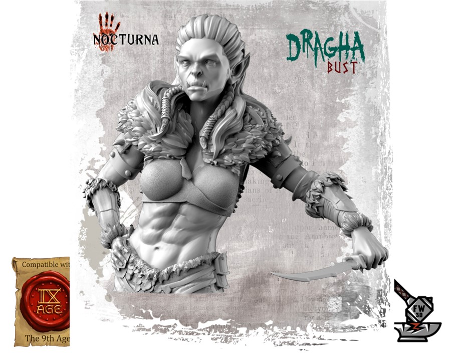 DRAGHA The Invader with stand - Image 2