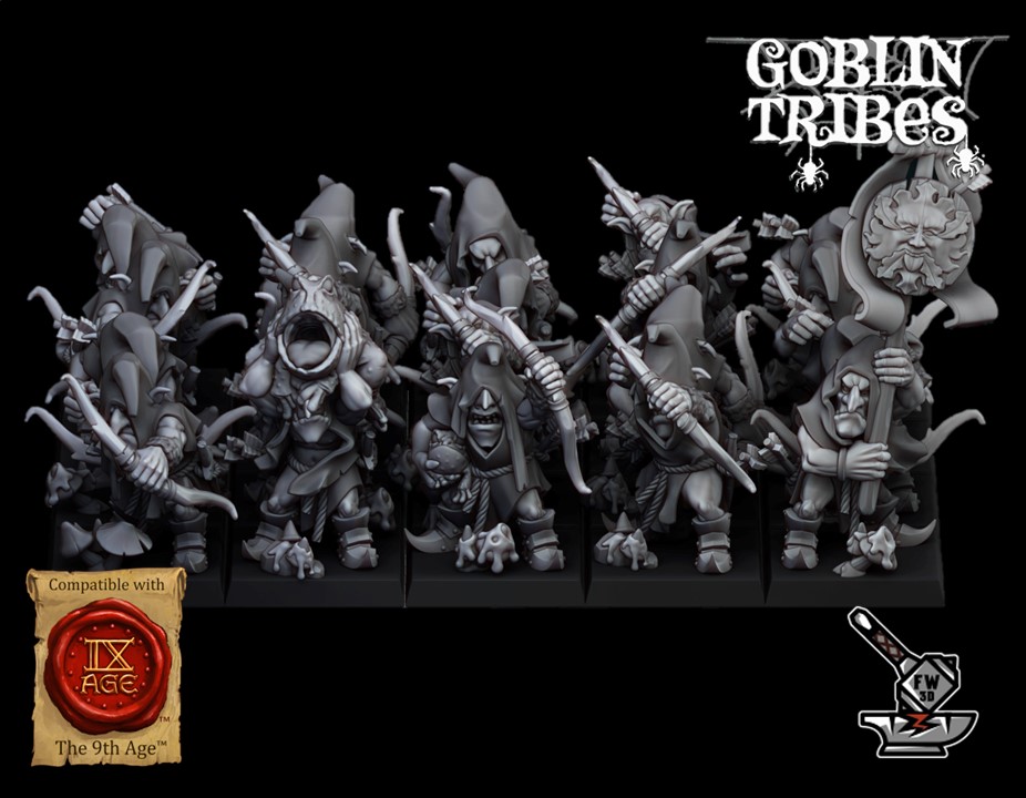 20 Goblins with base weapons - Image 2