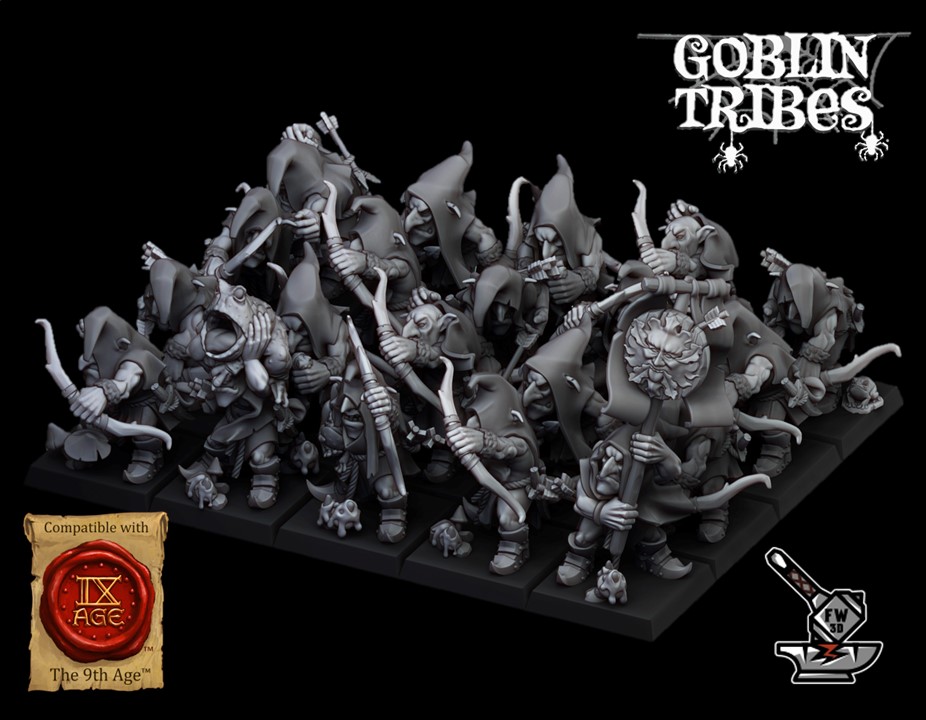 20 Goblins with base weapons - Image 3