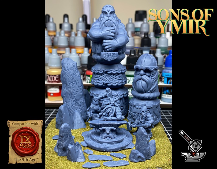 Grand master of the forges and his servants - Image 2