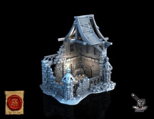 Maison médiévale en ruine MT