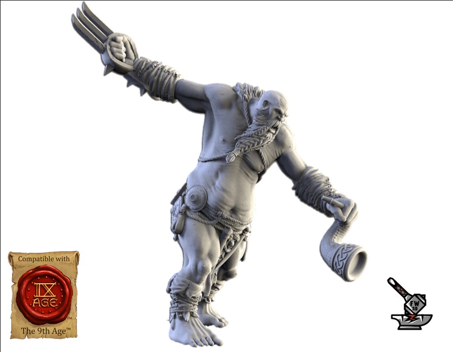 Géant Ogre (avec options d'armes) – Image 3