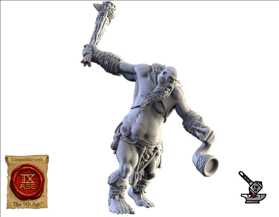 Géant Ogre (avec options d'armes) – Image 4